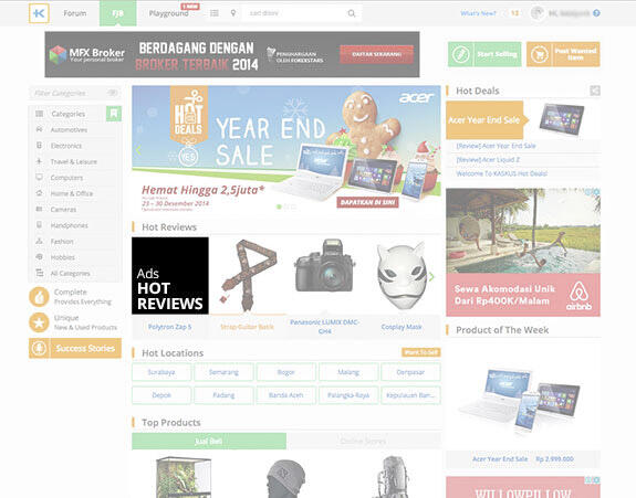 Ads Inventory FJB (Home)